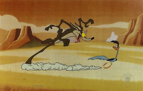 "Wile E. Coyote and Road Runner" Limited Edition Warner Bros. Animation ...