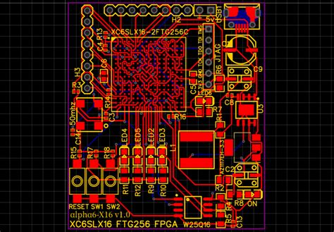 Spartan 6 FPGA Board - OSHWLab