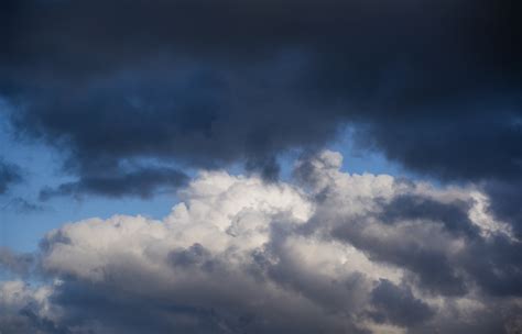 Storm Clouds Blue Sky Free Stock Photo - Public Domain Pictures