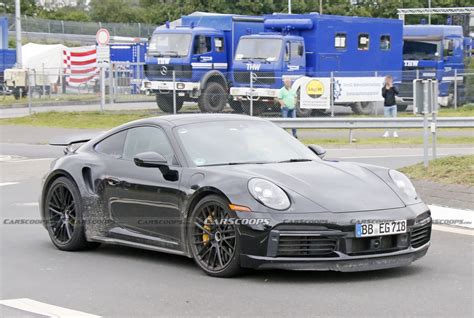 Porsche Is Testing What Appears To Be A 911 Turbo Hybrid At The ‘Ring ...