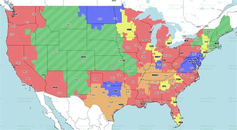 506 Sports - NFL Maps: Week 6, 2020