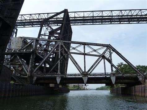 Indiana Harbor Canal Norfolk Southern Railroad Bridge - HistoricBridges.org