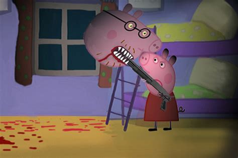 Scary Cartoon Pigs