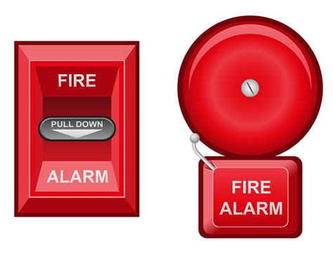 fire alarm vector illustration 494354 Vector Art at Vecteezy