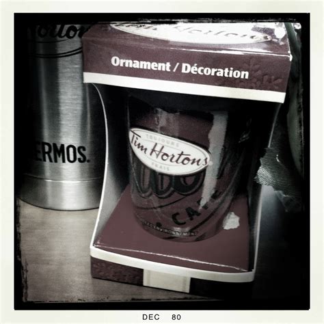 Tim Hortons Christmas Tree Ornament | miguelphotobooth | Flickr