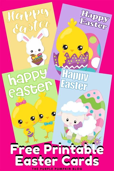 Free Printable Easter Cards | Cute Easter Cards To Print