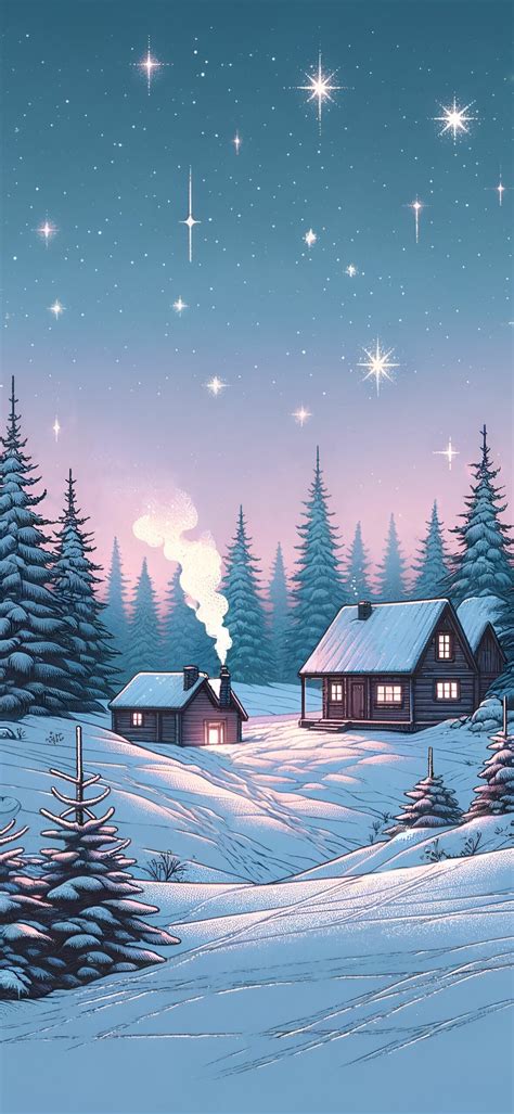 Cute Winter Homes Cozy Wallpapers - Winter Time Wallpapers HD