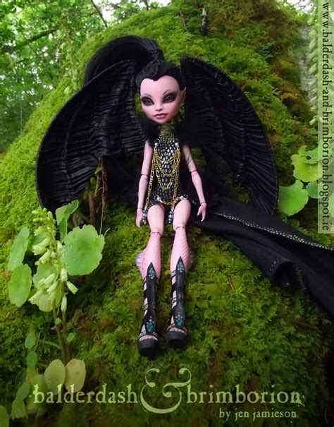 Dragon OOAK Monster High doll customization by jen-jamieson on DeviantArt