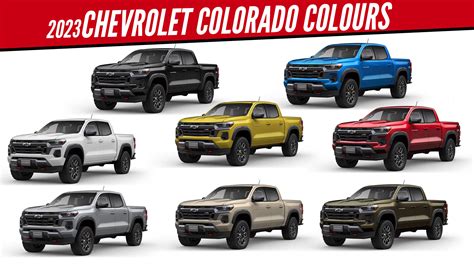 2024 Chevy Colorado Truck Colors - Dede Sisely