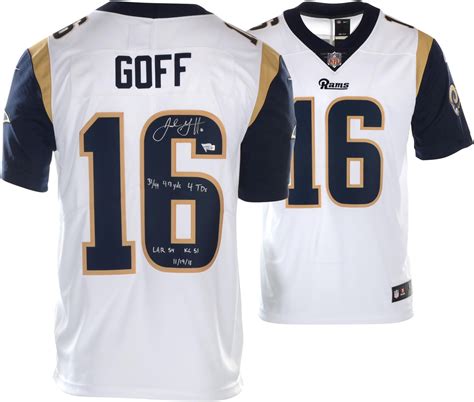 Jared Goff Jersey Card - THE SHOOT