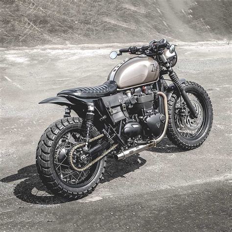 Hell Kustom : Triumph Bonneville T120 By Zeus Custom