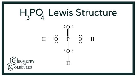 Lewis Structure Of H3po4