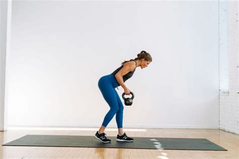 single arm row with kettlebell - Nourish, Move, Love