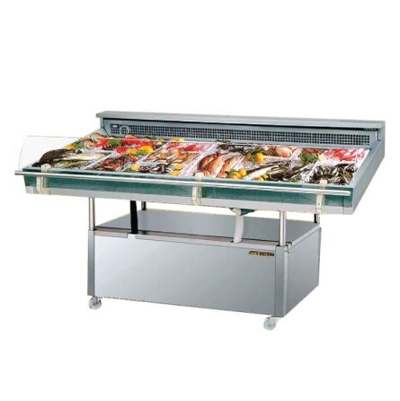 Berjaya Fish Display Counter | Fish display with chiller in UAE ...