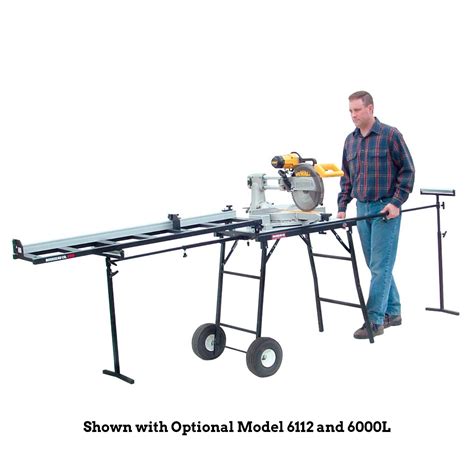 Model 2950 Heavy Duty Miter Saw Stand | Rousseau Co.