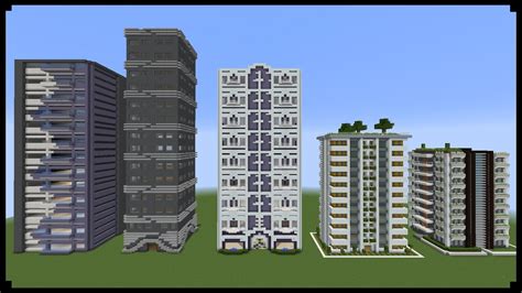 Minecraft: How to Make SKY SCRAPERS! - YouTube