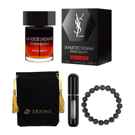 YSL La Nuit De Lhomme EDP Spray 100ml Perfume Gift Set by Trioni