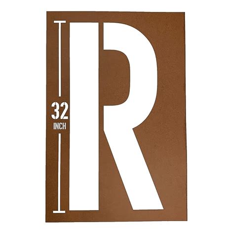 Buy Large Letter Stencil | Choose Your Own Letters and Numbers | Large ...