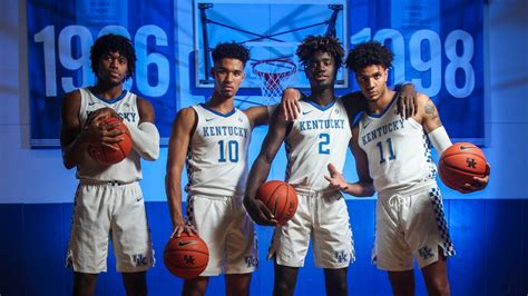 Kentucky men's basketball 2019-20 photos of team, players