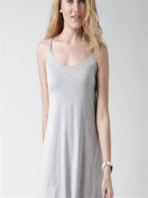 Buy FOREVER 21 Grey Melange A Line Dress - Dresses for Women 1368287 ...