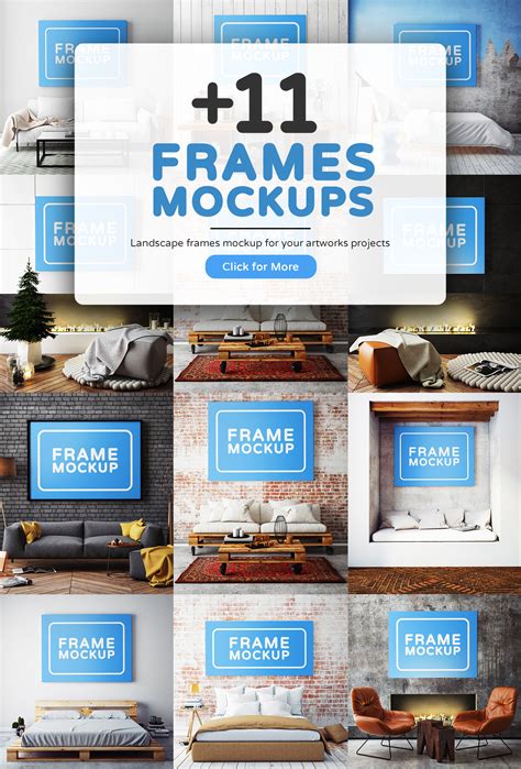 Landscape Frame Mockup :: Behance