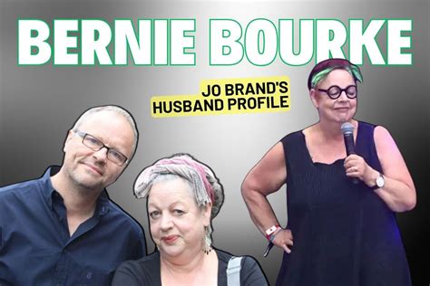 Bernie Bourke - All About Jo Brand's Husband - Trendos