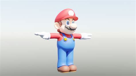 3D Model MARIO RIGGED CONTROL RIG SUPER MARIO BROS MOVIE - TurboSquid ...