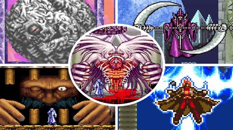 Castlevania: Aria of Sorrow - All Bosses & Endings 4K - YouTube