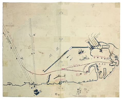 [Manuscript map of Alexandria Port and its immediate hinterland] | Barnebys