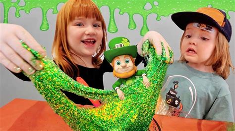 Leprechaun SLiME TRAP The Movie!! Adley & Niko make hidden pots of gold ...