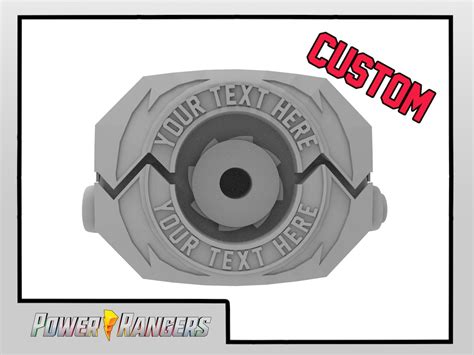 Custom 3D Printed & Painted Power Rangers Power Morpher / - Etsy