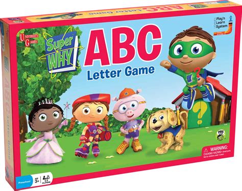 Super Why ABC Letter Game | MomMomOnTheGo