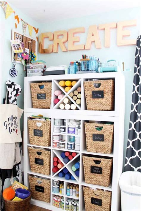 Craft Room Organization: Ideas From A Craft Blogger - Angie Holden The ...