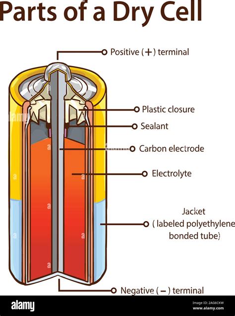 Dry Cell Battery Diagram