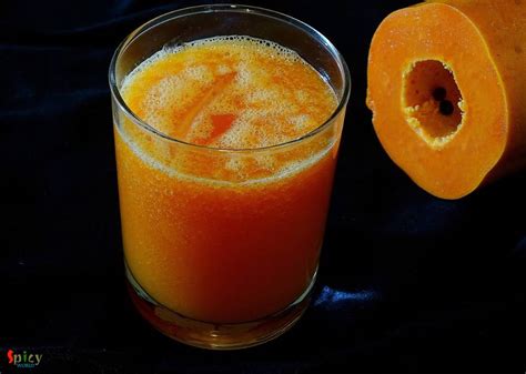 Papaya Smoothie - Spicy World Simple and Easy Recipes by Arpita