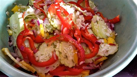 Armenian Cucumber Salad