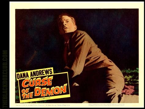 The Black Box Club: 'CURSE OF THE DEMON' (1957) HAND COLOURED LOBBY SET