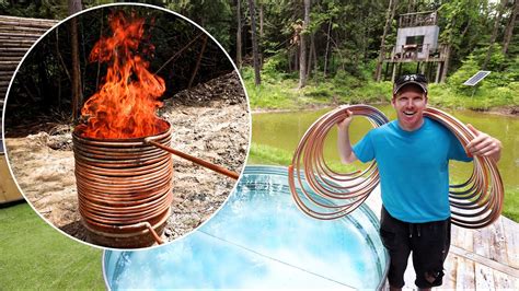 I Built a Wood Fired Pool Heater! (Raging Hot) - YouTube