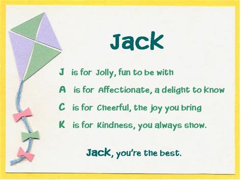 Acrostic Name Poems | hubpages