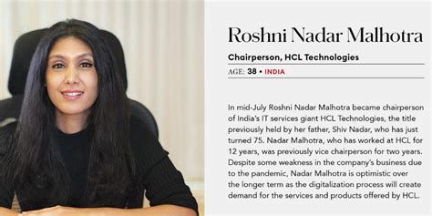 HCL's Roshni Nadar Malhotra is a Forbes Power Businesswoman