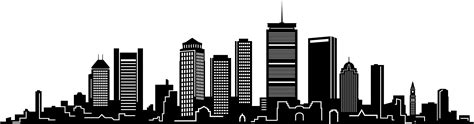 BOSTON Skyline Outline Silhouette Svg Eps Jpg Png - Etsy