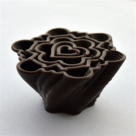 A 3D printed chocolate design from Choc Edge. | Chocolate design ...