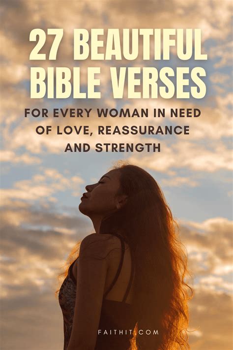 27 Encouraging Bible Verses for Women in Need of Love, Reassurance and ...