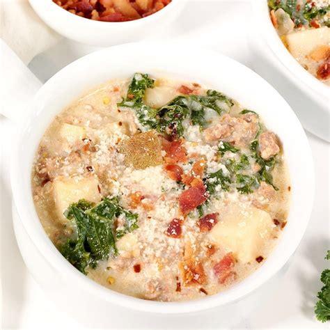 Olive Garden Soup - Zuppa Toscana (Instant Pot or Crock Pot)