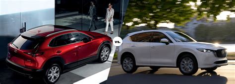 2022 MAZDA CX-30 vs. 2023 MAZDA CX-5 | Cooley Mazda