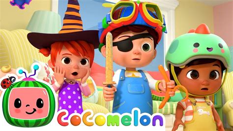 Halloween Dress Up Song! | @CoComelon | Cocomelon Halloween Kids Songs ...