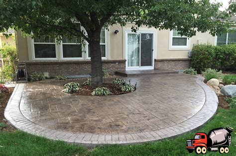 Stamped Concrete Patio Designs