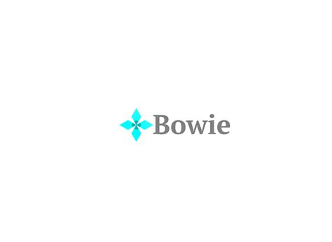 Bowie Logo by Oskar on Dribbble