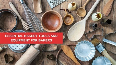 Essential Bakery Tools and Equipment for Bakers