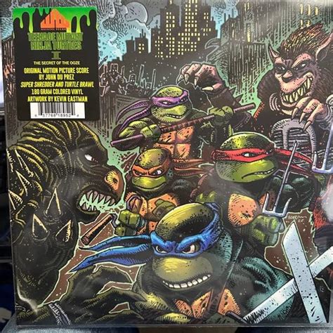 Teenage Mutant Ninja Turtles Part II (Original Soundtrack) Green (Vinyl ...